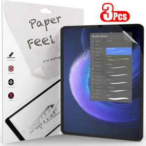 Xiaomi Pad 6 5 Pro 11 인치 6s Pro 12.4 Redmi Pad Se 태블릿 매트 필름 유리 없음용 화면 보호기와 같은 종이 느낌 3개