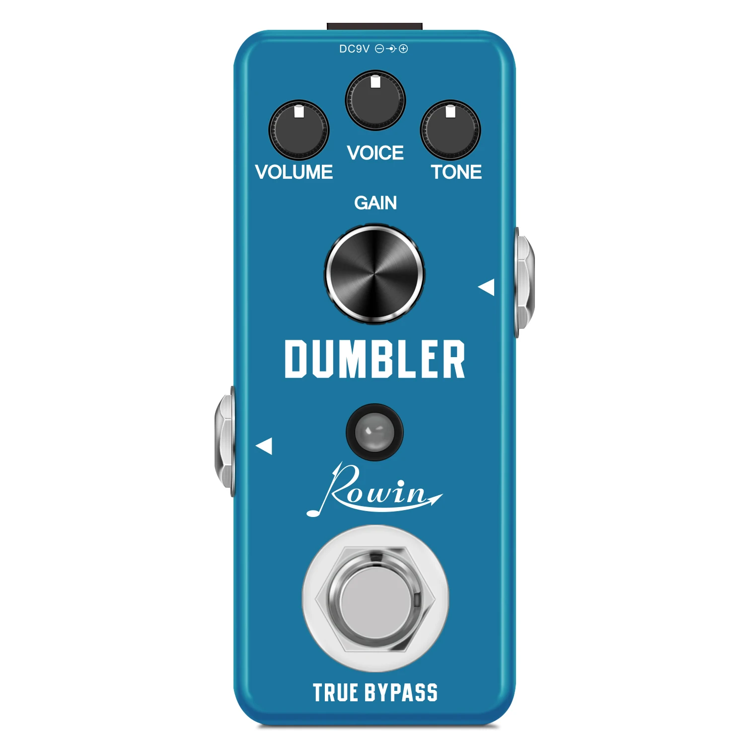 Rowin 기타 페달 Zen-driver Dumbler 이펙트 페달을 기반으로 한 중간 낮은 왜곡 Dumbal Dumble Drive True Bypass Effector