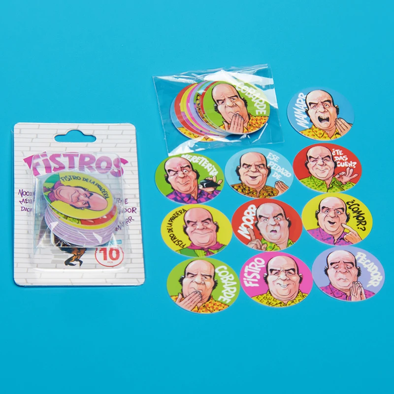 새로운 Lote De Tazos Chiquito De La Calzada Matutano Chiquitazos Chiqui 완전한 컬렉션 10/10 희귀 카드 앨범 수집 Pogs 선물