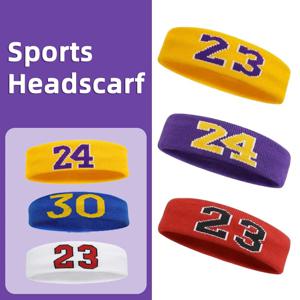 1Pcs 코 튼 스포츠 머리 띠 탄성 발한 억제제 Sweatband 보호 농구 테니스 성인 키즈 체육관 피트 니스 땀 헤어 밴드