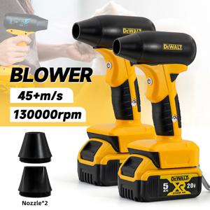 Dewalt 20V 배터리 공기 송풍기, 130000RPM 터보 제트 선풍기 브러시리스 모터, 휴대용 덕트 선풍기, 전기 공기 먼지털이, 풍속 조절 가능