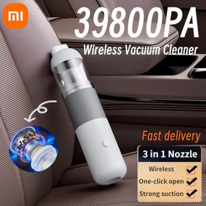 XIAOMI 39800pa 무선 자동차 진공 청소기 3 In1 휴대용 핸드 헬드 미니 먼지 포수 자동차 진공 청소 자동차 홈 새로운