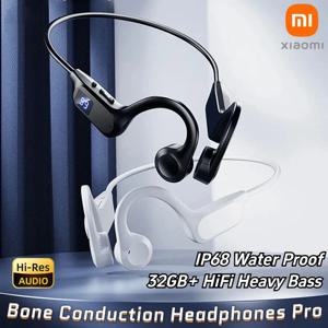 Xiaomi 뼈 전도 이어 버드 IP68 무선 오픈 헤드셋 블루투스 5.2 스포츠 블루투스 헤드폰 32GB MP3 스포츠 이어폰 New