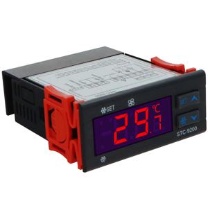 BABQ STC-9200 냉동 제상 팬 경보 기능이 있는 디지털 온도 컨트롤러 온도 조절기 AC 220V