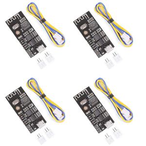 4X Bluetooth 증폭기 보드, 5W +5W 출력 전력, DC 3.7V-4.2V/5V 미니 Bluetooth 스피커 보드