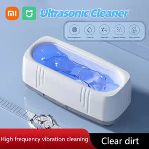 Xiaomi Mijia 초음파 청소기 안경 시계 골드 다이아몬드 다기능 청소 기계 보석 휴대용 가정용 블루 레이