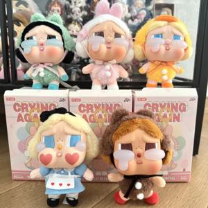 뜨거운 정품 Crybaby 다시 울다 시리즈 블라인드 박스 액션 피규어 비닐 인형 Crybaby 펜던트 키 체인 미스터리 장난감 생일 선물