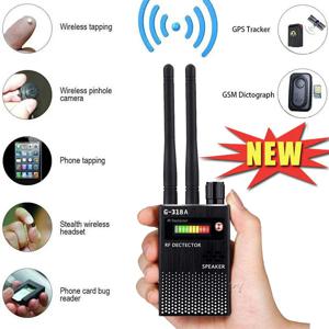 2.4G Wifi RF 신호 파인더 안티 솔직한 카메라 탐지기 스파이 숨겨진 캠 오디오 버그 GPS Tracke GSM 무선 장치 스캐너 블랙