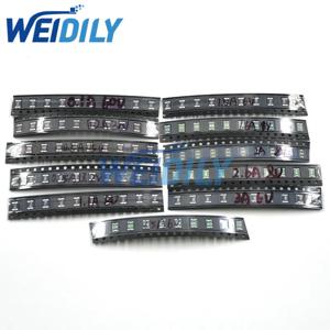 110PCS 1812 재설정 가능 퓨즈 키트 11값*10pcs=110pcs 1812 SMD 자체 복구 퓨즈 모듬 팩 PPTC 0.1A - 3.5A 100ma-3500ma