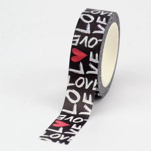 새로운 1PC. 장식 사랑 붉은 하트 Washi 테이프 발렌타인 일본어 스크랩북 플래너 접착 마스킹 테이프 편지지