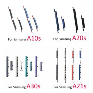 삼성 갤럭시 A10s A20s A30s A50s A10 A21s 전화에 대 한 20Pcs 새로운 프레임 켜기 끄기 측면 키 전원 볼륨 버튼