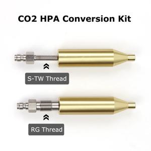 새로운 공압 CO2 S-TW 및 RG 스레드 Airsoft 변환 키트 12g 카트리지를 8mm 퀵 플러그로 교체