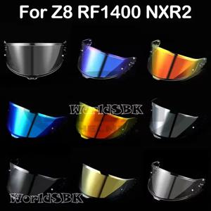 SHOEI Z8 NXR2 RF1400 RF-1400 CWR-F2 CWR-F2R X15 X-Fifteen X-SPR Pro 쉴드 선스크린 앞 유리 헬멧 부품용 헬멧 바이저