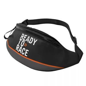 Cool Ready To Race 여성용 패니 팩 남성용 Enduro Cross Motocross Bike Life 크로스 바디 허리 가방 전화 머니 파우치