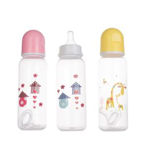 250mL 아기 안전 PP 소재 먹이 물병 신생아 유아를위한 귀여운 카와이 만화 식품 저장 컵 유아 액세서리