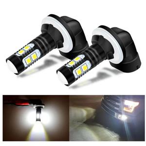 액세서리 LED 전구 LED 전구 LED 헤드라이트 전구 12V & 55W 2PCS 6000K 폴라리스 스포츠맨 300 400 450 액세서리 도구