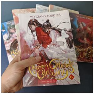 vol.1-8은 옵션입니다 Tian Guan Ci Fu 만화책 영어 소설 천국 공식 축복 도서 로맨스 만화 1/2권