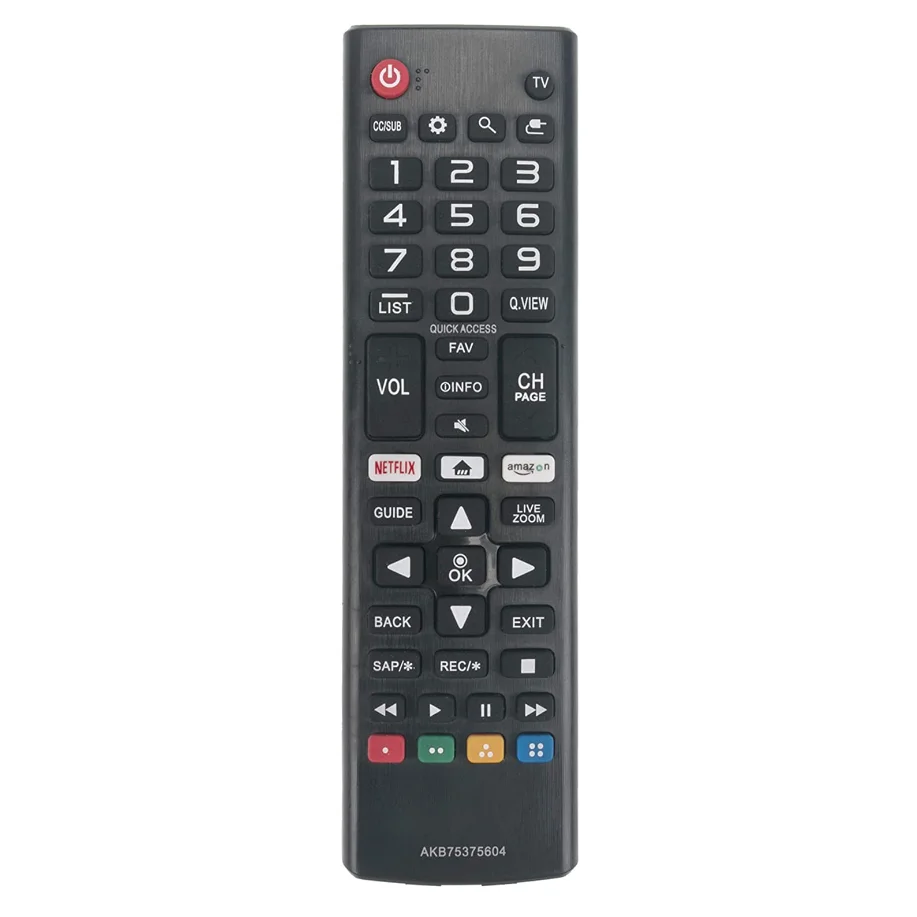 고품질 ABS AKB 75375604   LG 스마트 TV 433MHZ용 리모컨