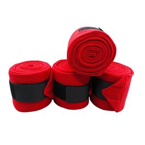 말 다리 랩 스포츠 부츠 세트, 통기성 다리 보호 지지대, 착용하기 쉬운 말 다리 랩, 승마 액세서리, 4 개