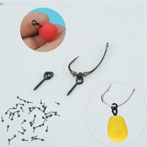 솔리드 링 미끼 도구 Chod Rigs 낚시 태클이 포함된 20피스 잉어 낚시 Boilie 나사