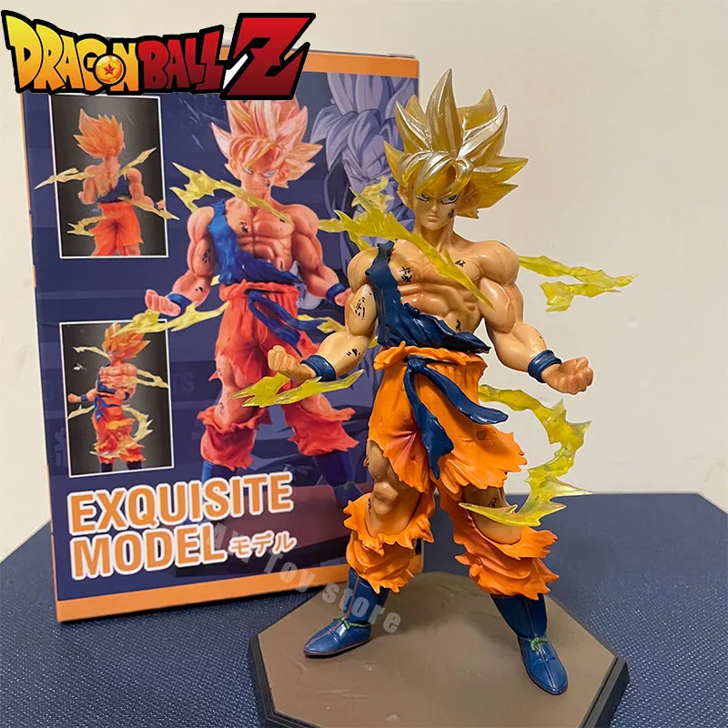 어린이용 드래곤 볼 액션 피규어, 손오공 슈퍼 사이어인 애니메이션 피규어, 손오공 DBZ, 모델 선물, 소장용 인형, 인기 상품, 16cm