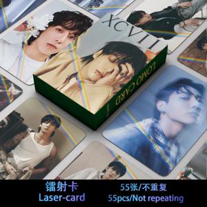 55 개/대 Kpop 아이돌 카드 JK 골든 앨범 Lomo 카드 포스터 Photocards 수집 카드 엽서 팬 선물