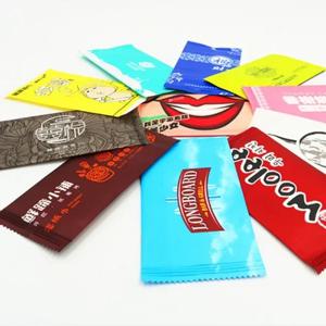 항공 개별 포장 일회용 물티슈, 맞춤형 손 청소 물티슈, 단일 패킷 도매, 100 개/로트
