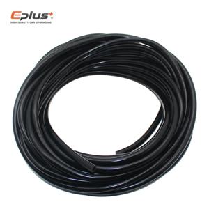 EPLUS 실리콘 진공관 호스 실리콘 튜브 범용 3MM 4MM 6MM 8MM 10MM 12MM 검정색 자동차 부품 무료 배송