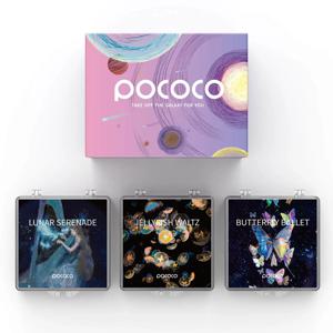 마법의 조화-POCOCO 갤럭시 프로젝터용 디스크, 5k 울트라 HD, 3 개 (프로젝터 없음)