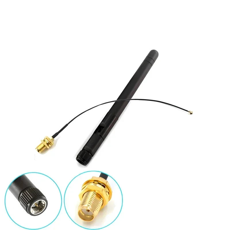 2.4G 안테나 접이식 블루투스 와이파이 모듈, ZigBee SMA to IPX 피더 라인, 2.4GHz