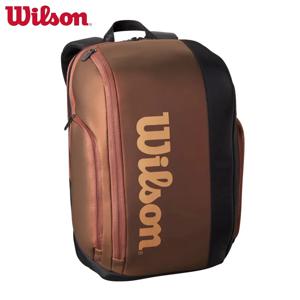 Wilson 고급 슈퍼 투어 프로 직원 V14 테니스 라켓 가방 2 Pcs 라켓 배낭 테니스 가방 (온도 조절 구획 포함)