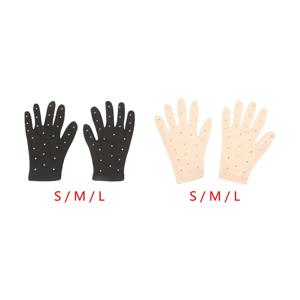 피겨 스케이팅 장갑 라인스톤 장식, 스케이트 장갑, 연습용 아이스 스케이트 장갑