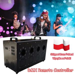 3000W 4 구멍 LED 연기 거품 기계 RGBW DMX 원격 제어 1500W 이중 구멍 무대 웨딩 버블 스프레이 장비 DJ