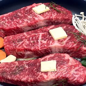 [부처하우스]  보리소 채끝살 스테이크 300g /  12시이전 주문시 당일배송