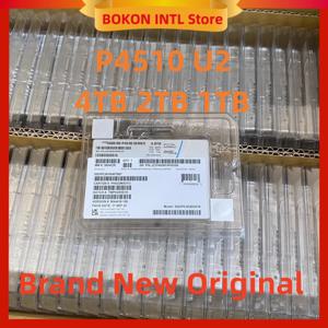 정품 F0R 인텔 P4510, 1T 2T 4T U2 PCLE NVMe, 2.5 인치 쓰기 고밀도 서버, 엔터프라이즈 SSD 솔리드 스테이트 드라이브