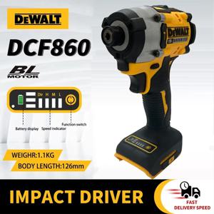 Dewalt DCF860 무선 컴팩트 드릴/드라이버 20V 브러시리스 전기 드릴 스크루드라이버 충전식 전동 공구 DCF850 업그레이드됨