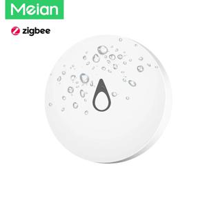 Meian ZigBee 누수 센서, 침수 보안 경보 센서, 와이파이 누수 감지기, 넘침 경고, 방수 스마트 홈, Zigbee Gateway 투아 스마트 라이프 앱 사용
