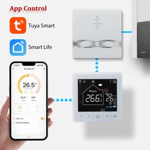 Wifi 온도 조절기 Tuya 스마트 홈 무선 배터리 룸 가스 보일러 용 Alexa Google 홈용 온수기 온도 컨트롤러