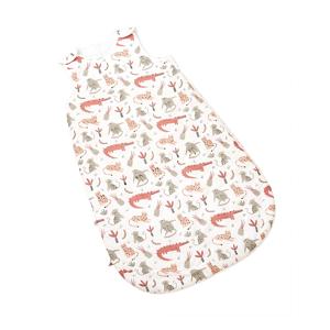 Elinfant 1 조각 대나무 면화 아기 침낭 따뜻한 착용 가능한 담요 겨울 인쇄 조끼 수면 10-20 섭씨 착용