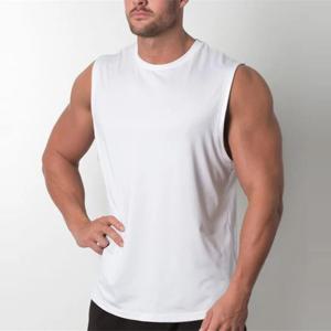 브랜드 뉴 일반 탱크 탑 남성 보디 빌딩 싱글 체육관 스트링거 민소매 셔츠 빈 피트니스 의류 Sportwear 근육 조끼