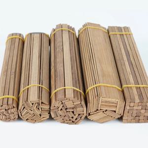 10 개/몫 대나무 나무 DIY 건물 모델 재료 수제 공예 가구 랜턴 장식품 만들기
