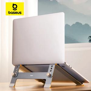 Baseus 노트북 스탠드 접이식 알루미늄 합금 휴대용 노트북 스탠드 Macbook Air Pro 10-17 ''컴퓨터 브래킷 노트북 홀더