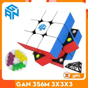 기존 GAN356 M UV 3x3x3 자기 매직 큐브 3x3 속도 GAN356M 퍼즐 GAN 356 M GES Magico Cubo Gancube 전문 장난감