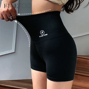 FINETOO 여성 섹시한 엉덩이 기중 장치 높은 허리 Shapewear 슬리밍 팬티 여성 Shapewear 허리 트레이너 Tummy Control 요가 셰이퍼