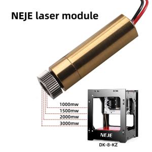 NEJE DK-8-KZ 레이저 모듈 1000mW/1500mW/2000mW/3000mw 445nm/405nm