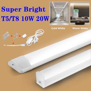 LED 조명 튜브 스트립 220V 램프 바 가전 제품 주방 거실 장식 캐비닛 침실 연구실 110V 스트립 LED