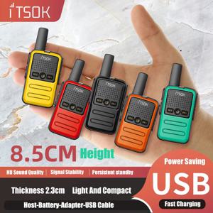 2pcs 미니 장난감 1 ~ 5 Km UHF 선물 양방향 송수신기 1S 2S 태블릿 다채로운 동체 새로운 어린이 Talki Walki 워키 토키 라디오