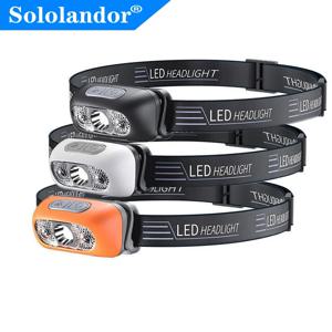500 루멘 USB 충전식 전조등 모션 센서 밝은 LED 러닝 낚시 플래시 헤드 램프 헤드 라이트 적외선 센서 라이트