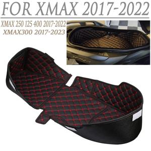 오토바이 뒷 트렁크 보호대 라이너 컴 파트먼트 패드 Yamaha XMAX 250 X MAX 125 300 400 XMAX250 XMAX300 좌석 보관함 매트