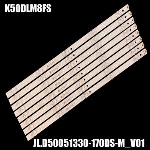 JL.D용 488mm LED 백라이트 스트립 5 램프 50051330 -170DS-M_V01 170AS K50DLM8FS K50DL8FS 폴라로이드 50TR7U 마케나 50s7